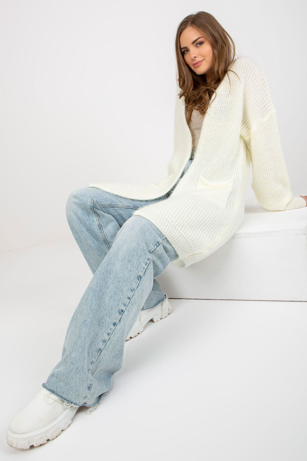 Wool cardigan