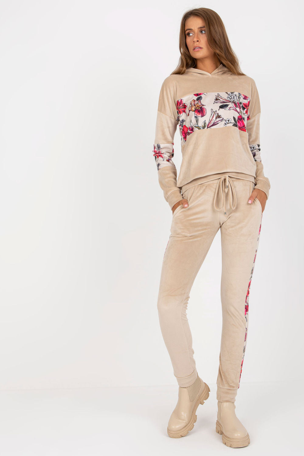 Floral trousers