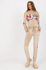 Floral trousers
