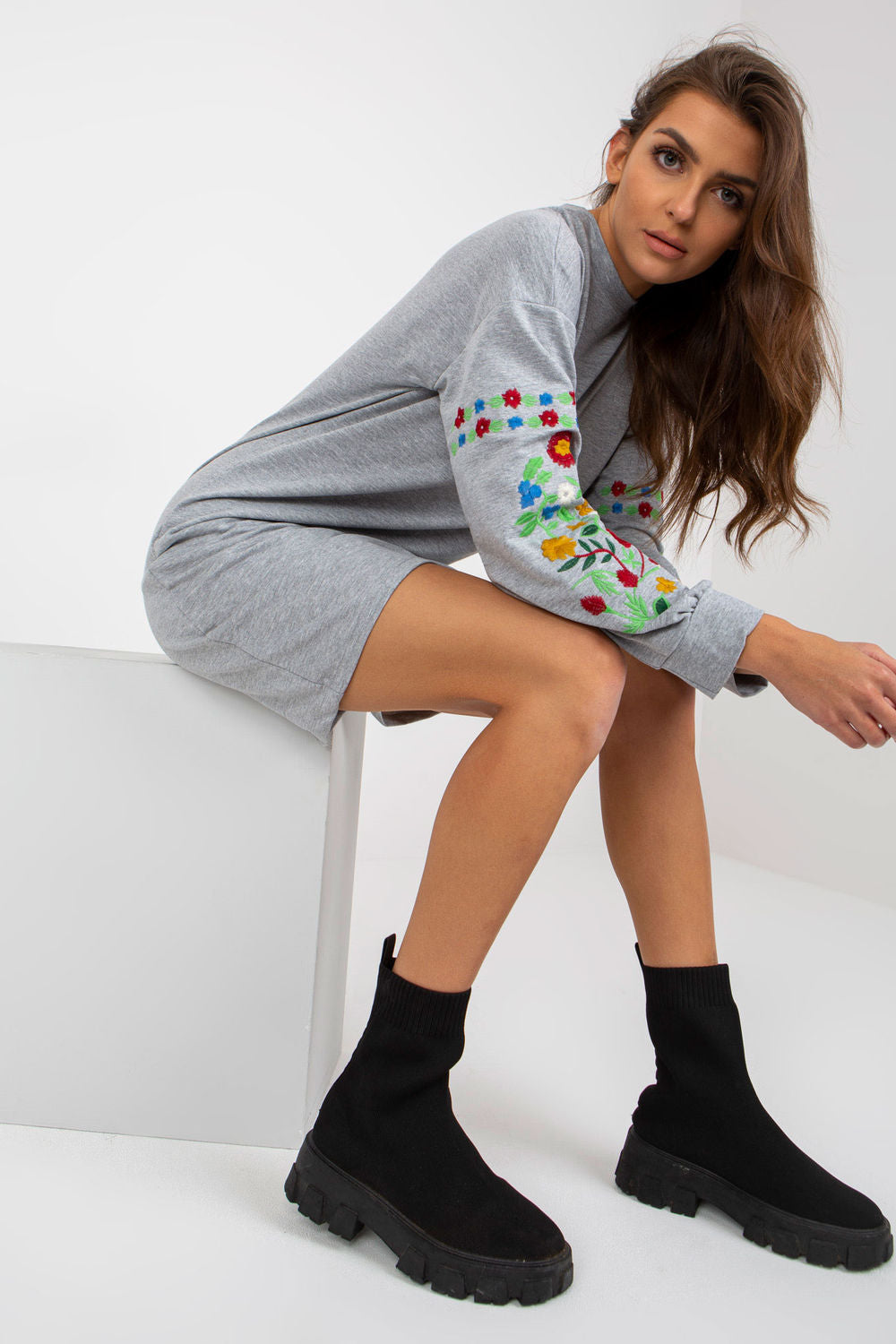 Embroidered dress