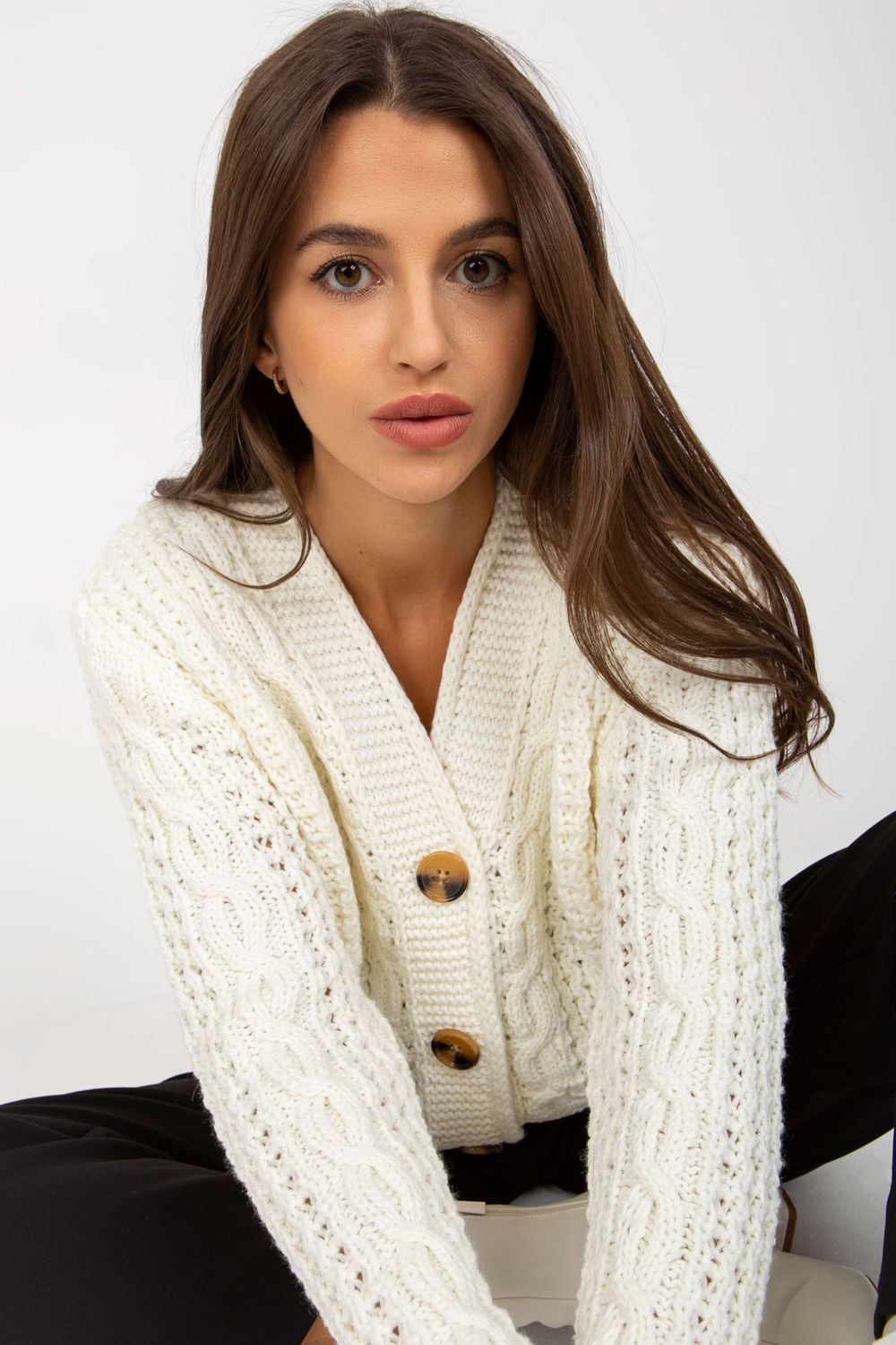 Acrylic cardigan