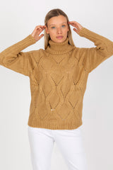 Openwork jumper