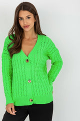 Acrylic cardigan