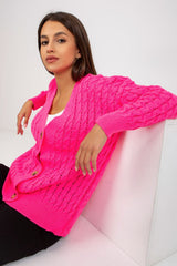 Acrylic cardigan
