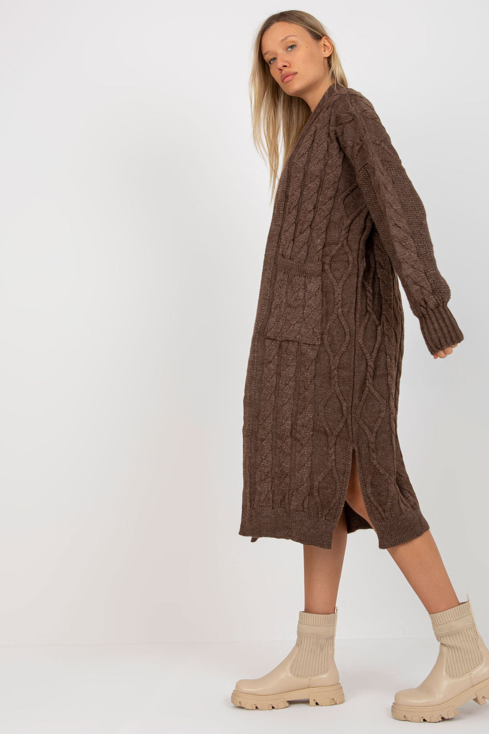 Acrylic cardigan