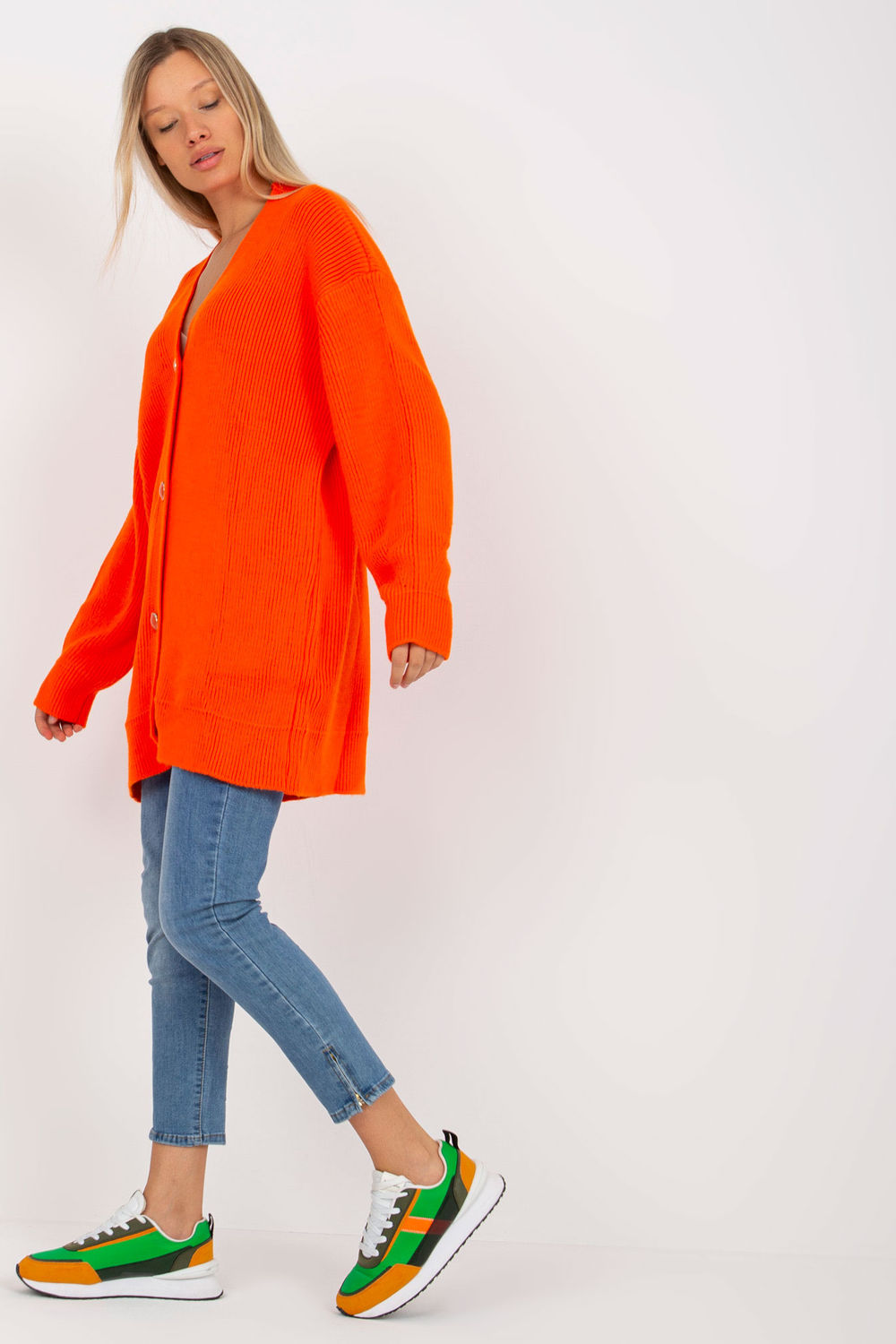Extended cardigan