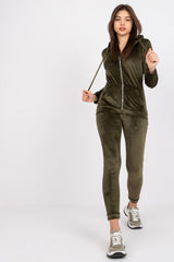 Velour trousers