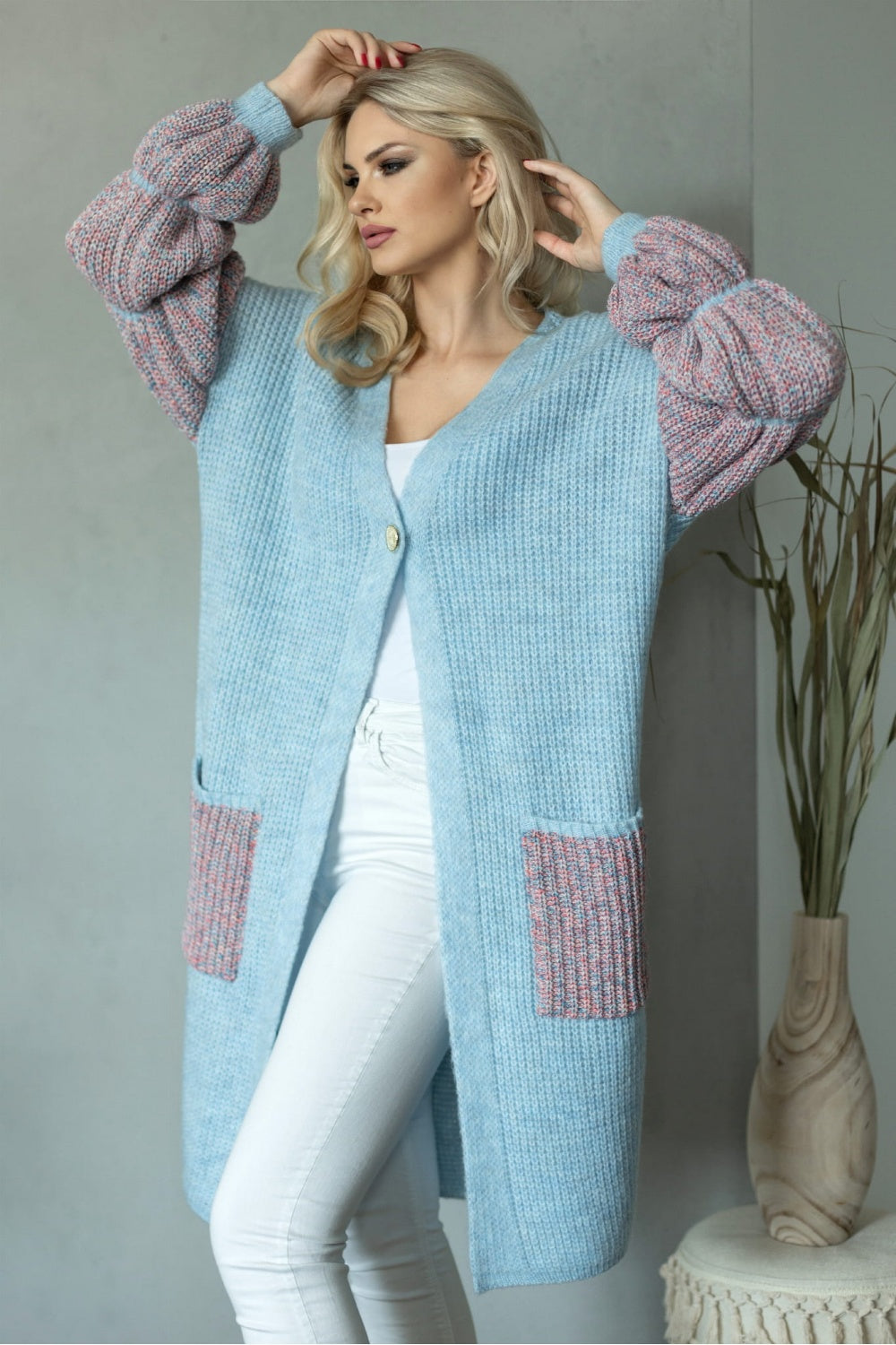 Wool cardigan
