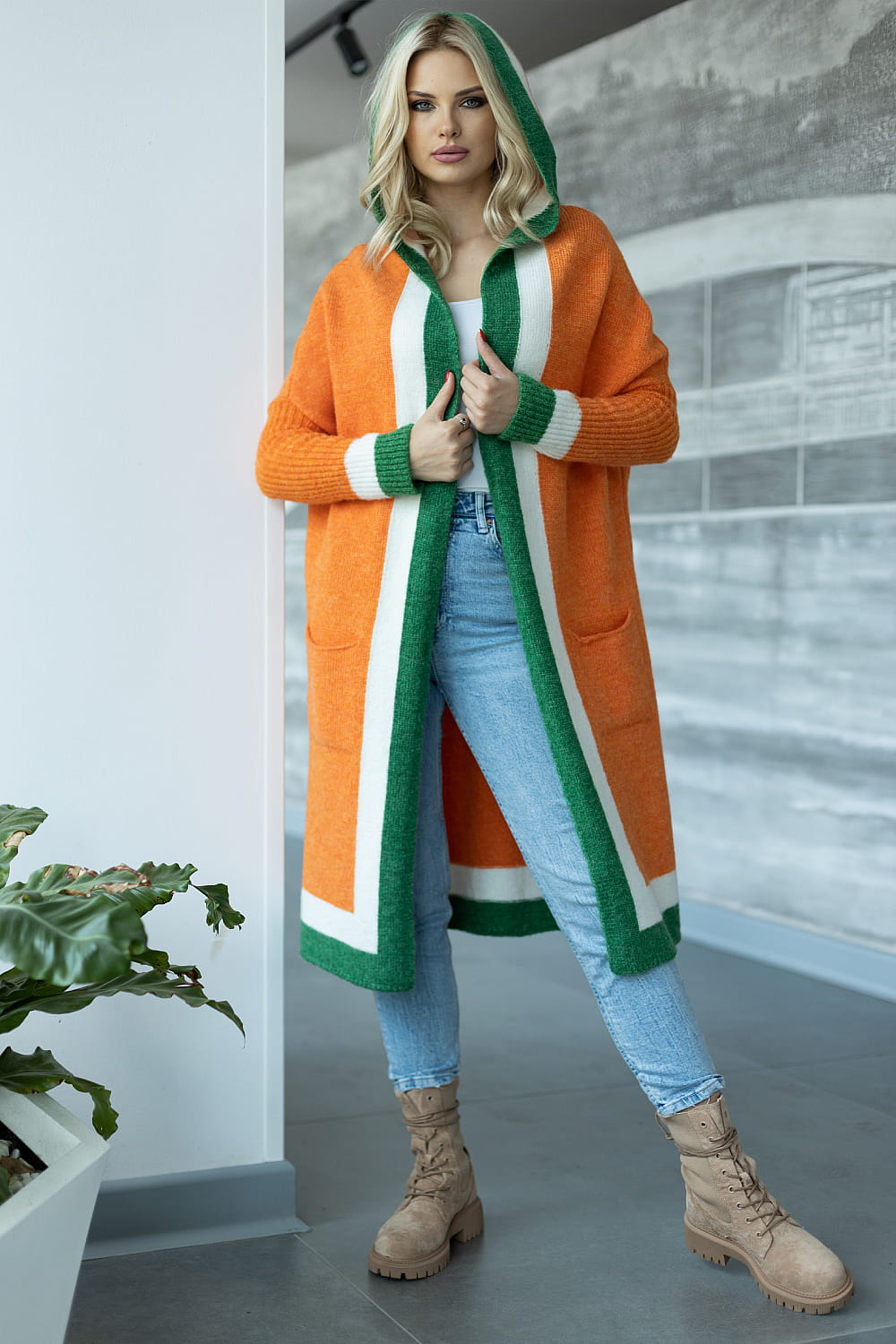 Wool cardigan