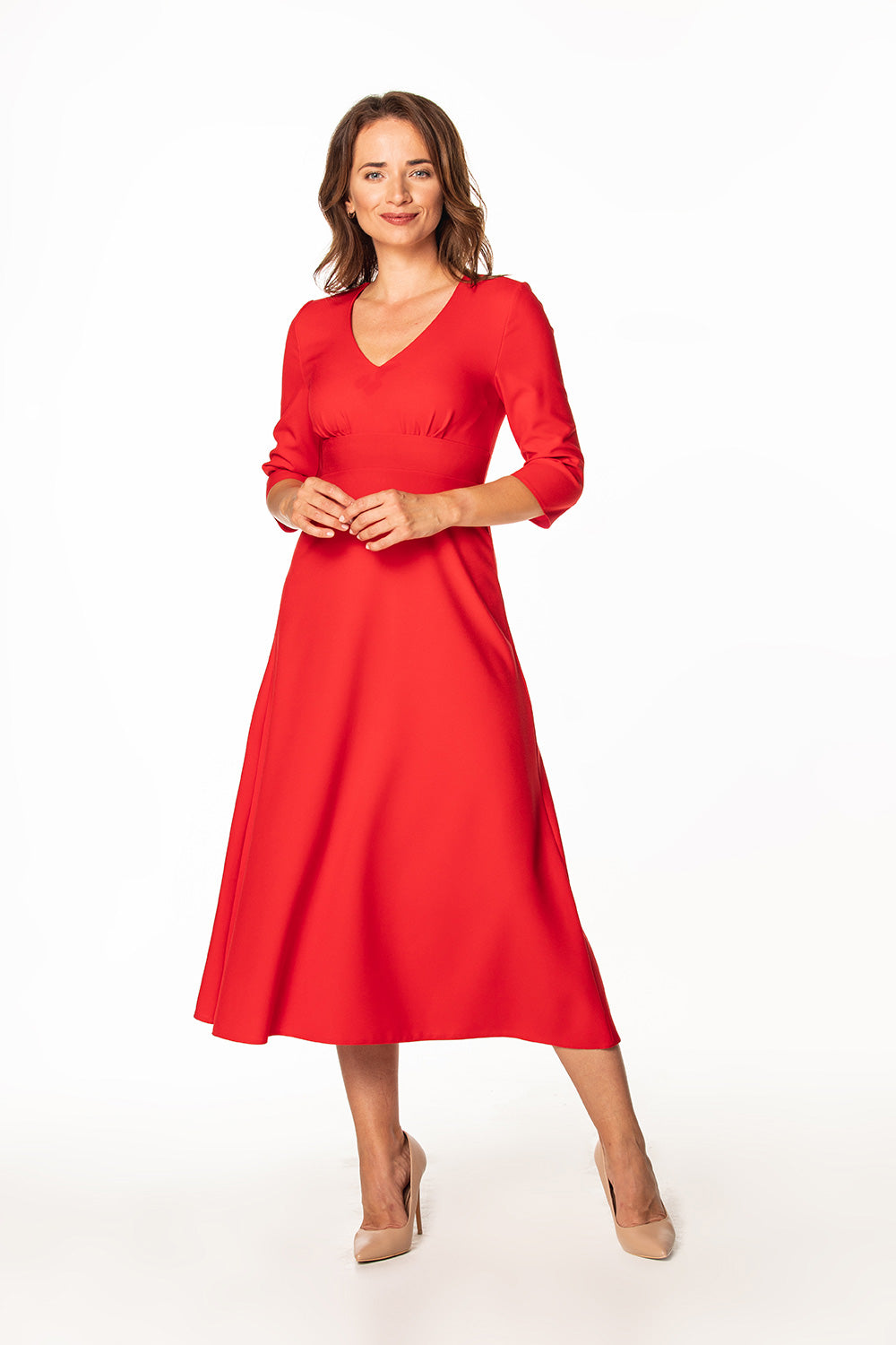 Pleated dress