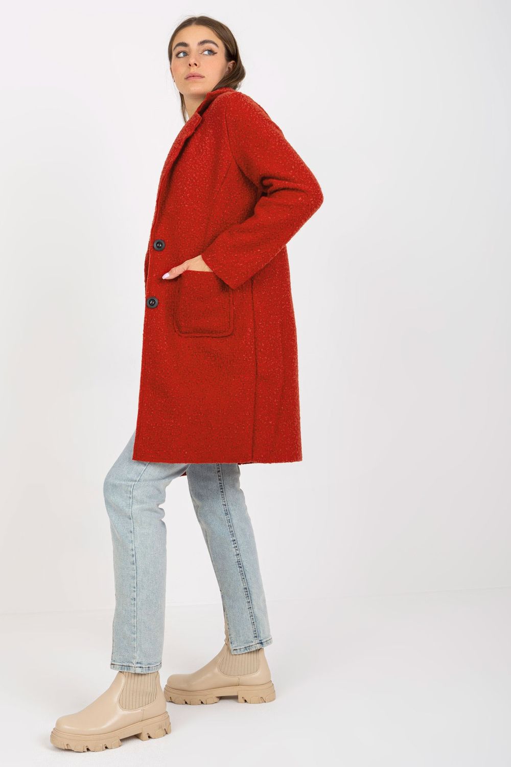 Polyester coat