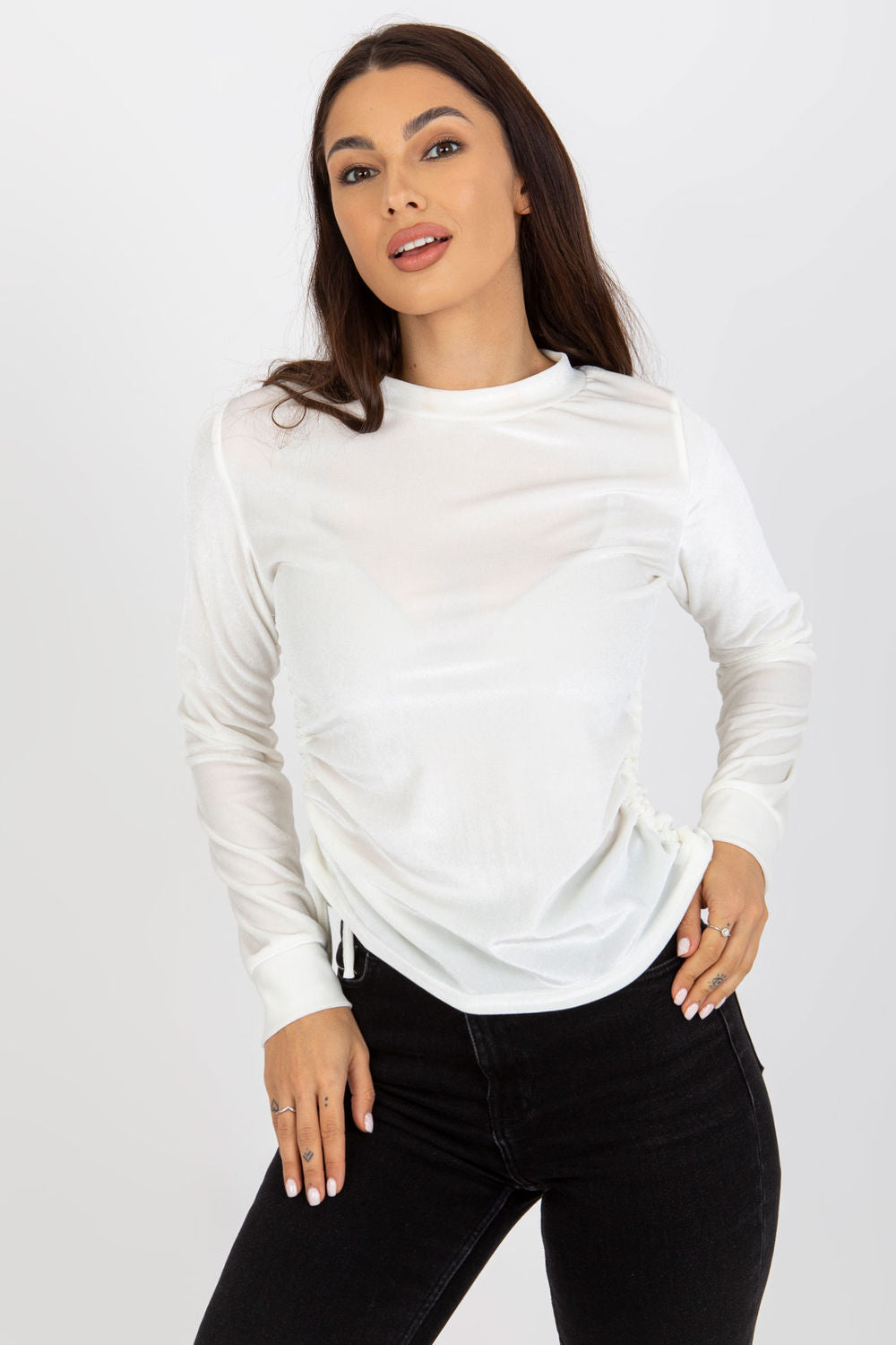 Velour blouse