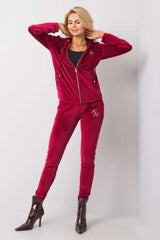 Velour trousers