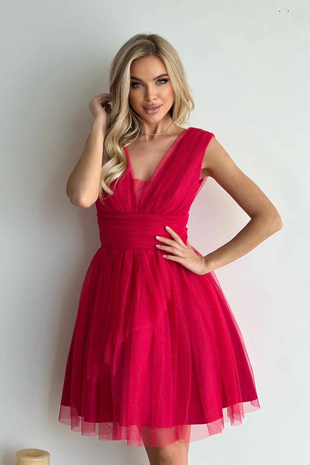 Tulle evening dress