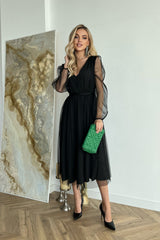 Midi evening dress