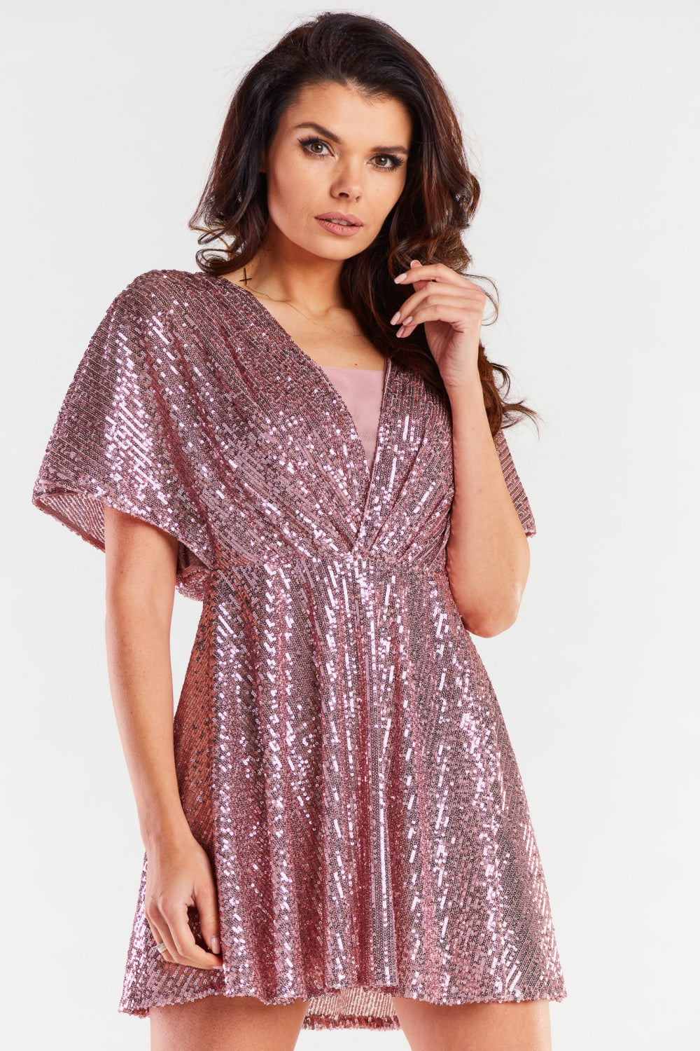 Fitted evening dress