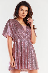 Fitted evening dress