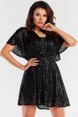 Fitted evening dress
