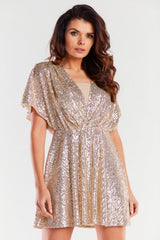 Fitted evening dress