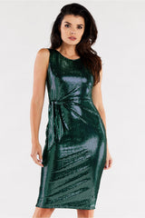 Fitted evening dress