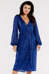 Fitted evening dress