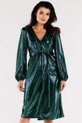 Fitted evening dress