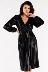 Fitted evening dress