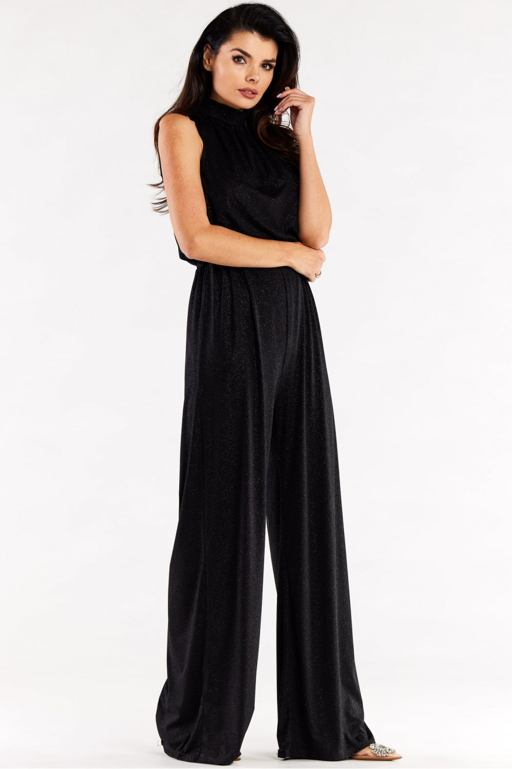 Crinkled playsuit from Awama