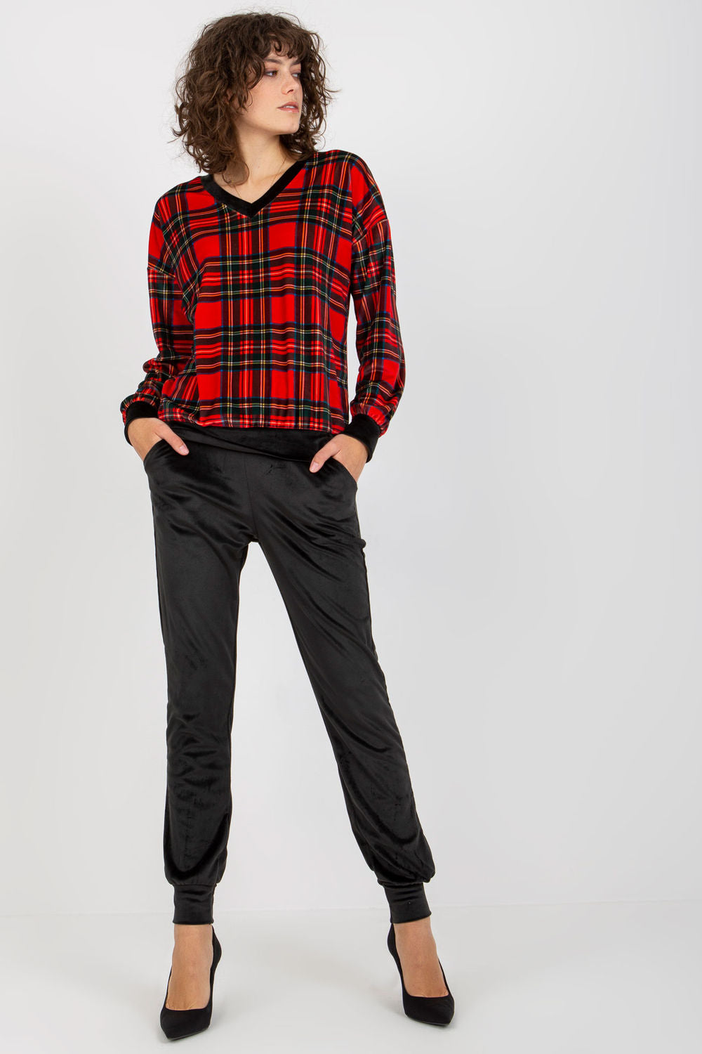Polyester trousers