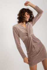 Fitted evening dress