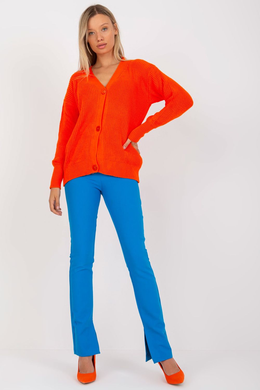 Acrylic cardigan