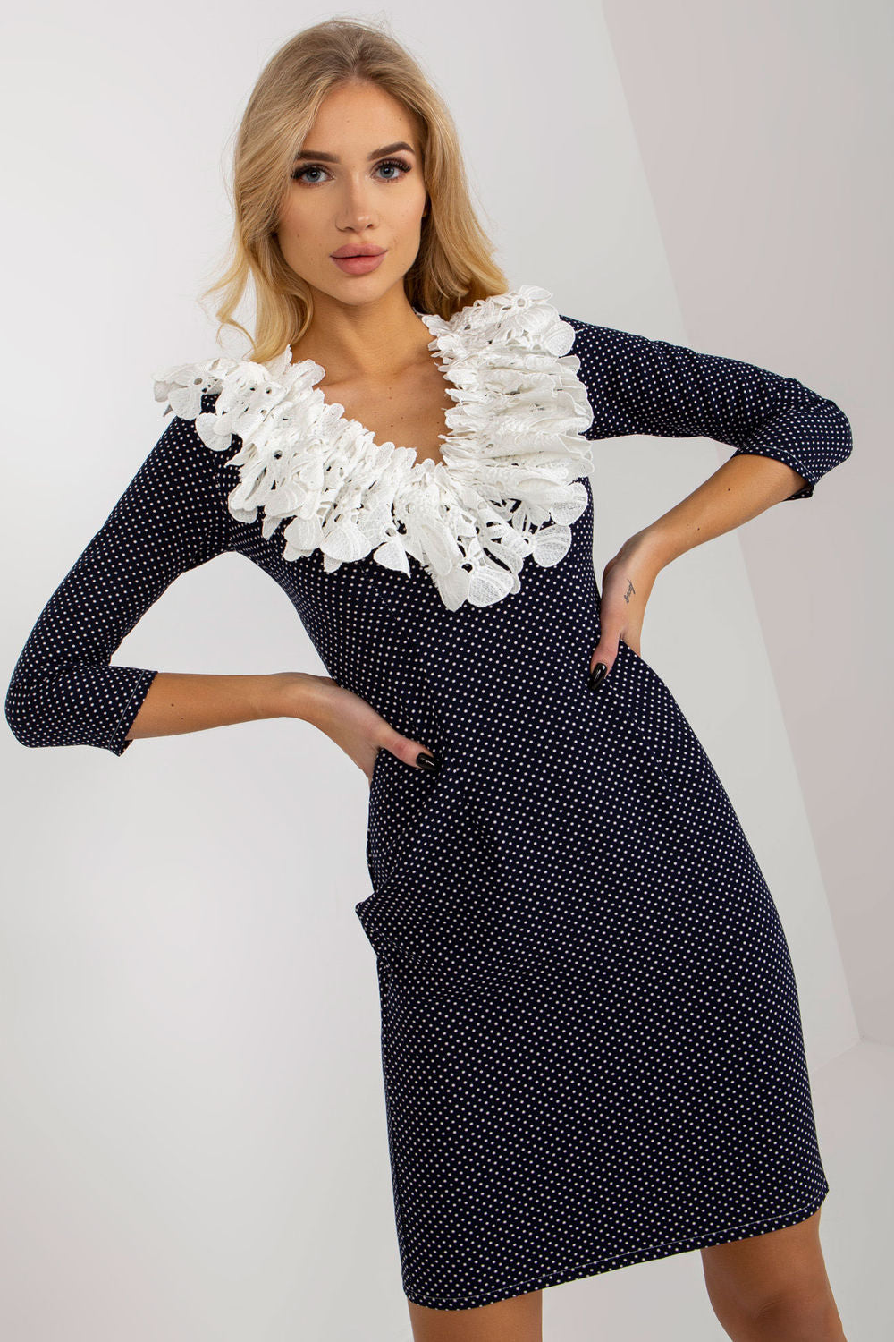 Lace cocktail dress