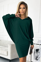 Suede dress