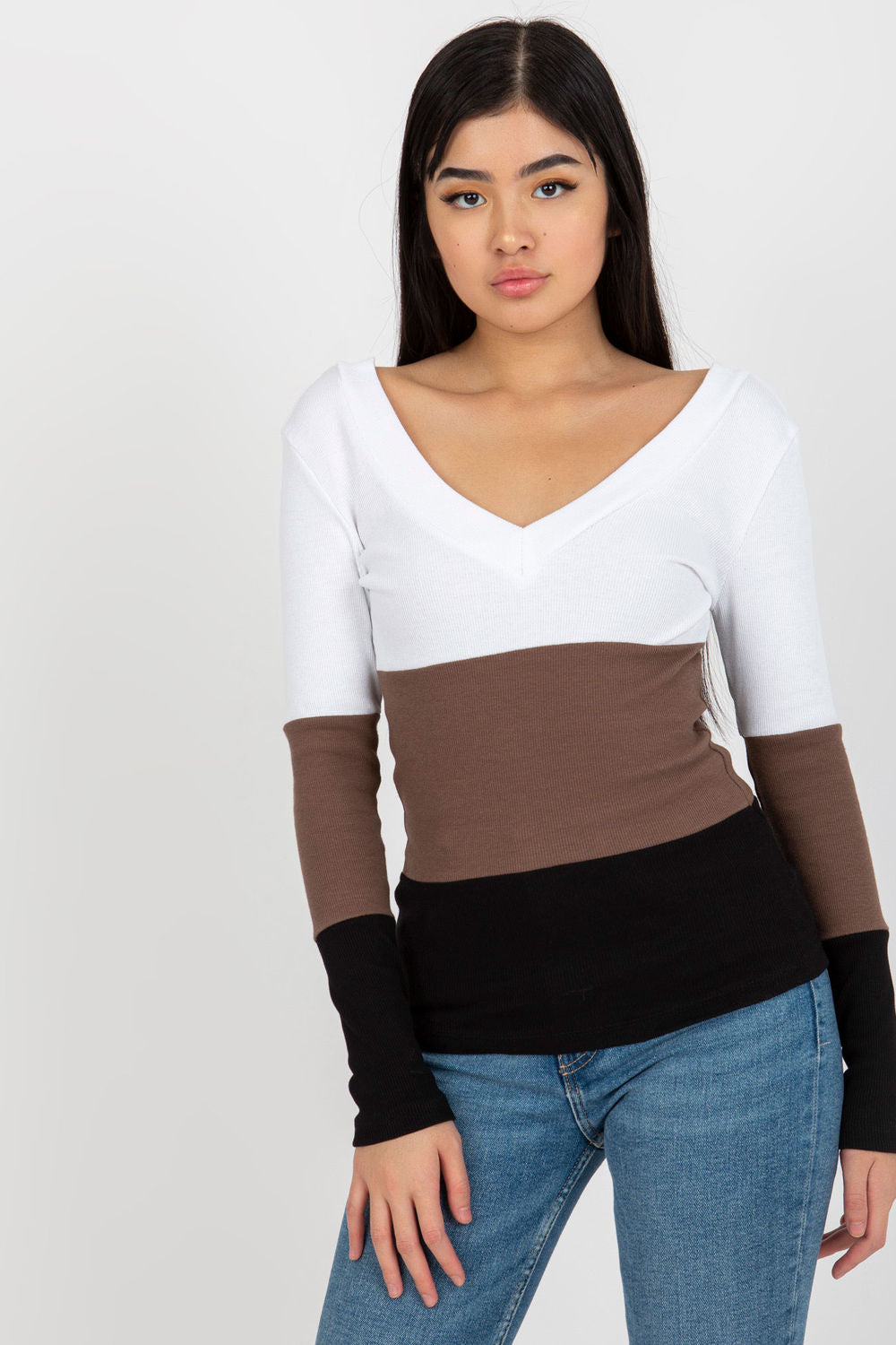 Ribbed blouse