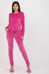 Velour trousers