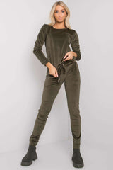 Velour trousers