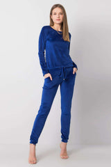 Velour trousers