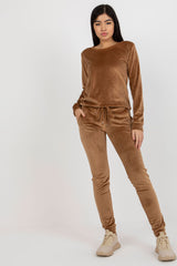 Velour trousers