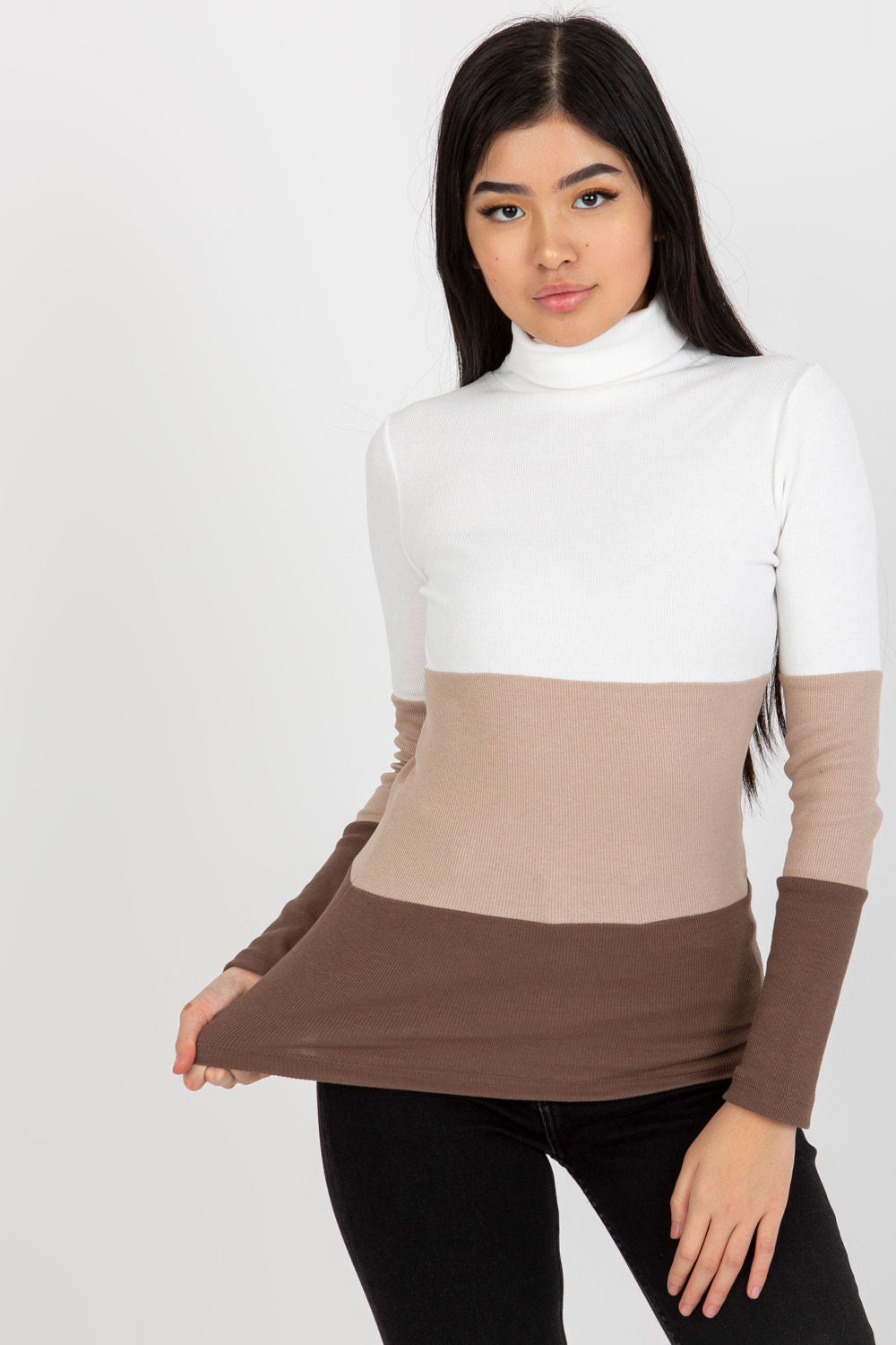 Ribbed jumper