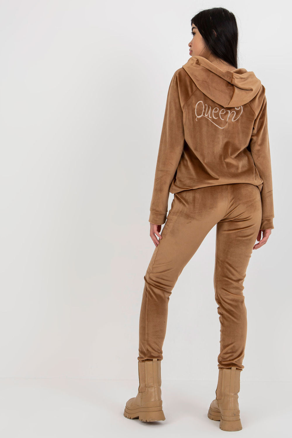 Velour trousers
