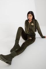 Velour trousers