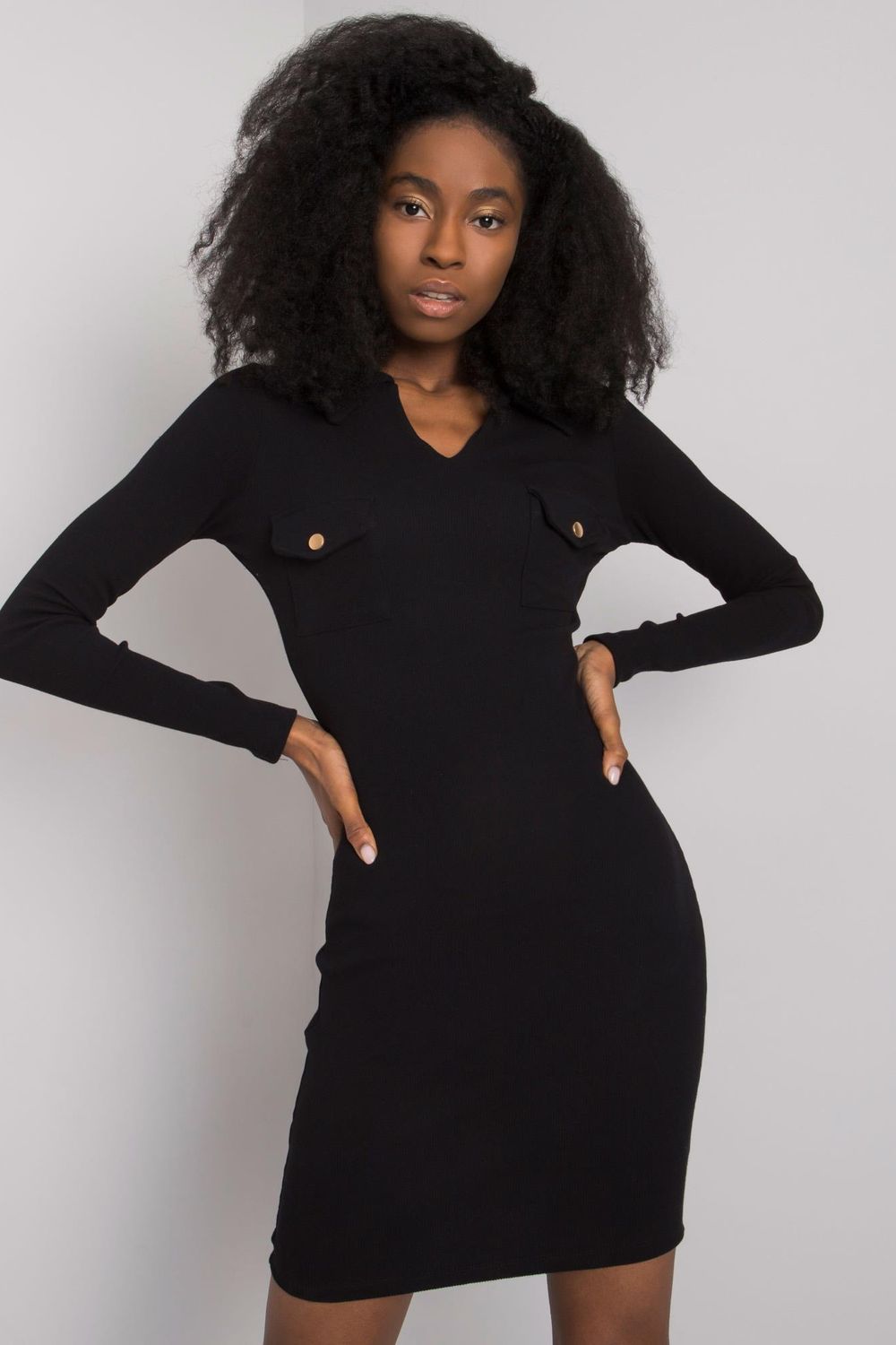 Ribbed dress