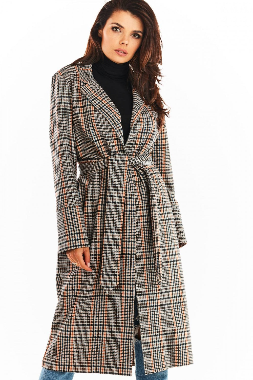 Belted coat from Awama