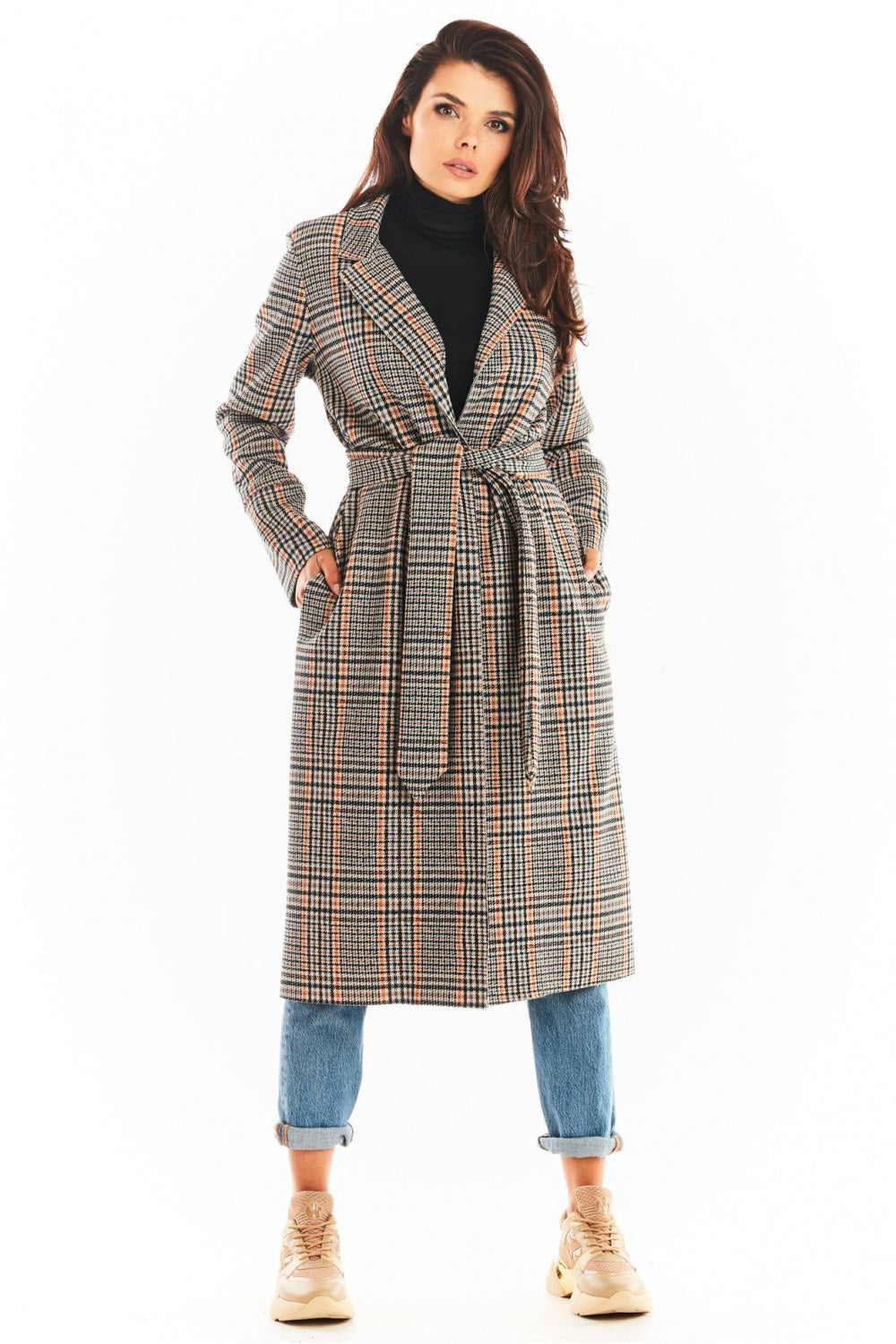 Belted coat from Awama