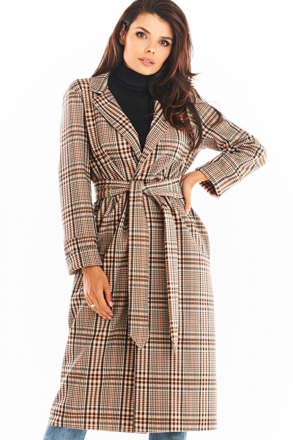 Belted coat from Awama