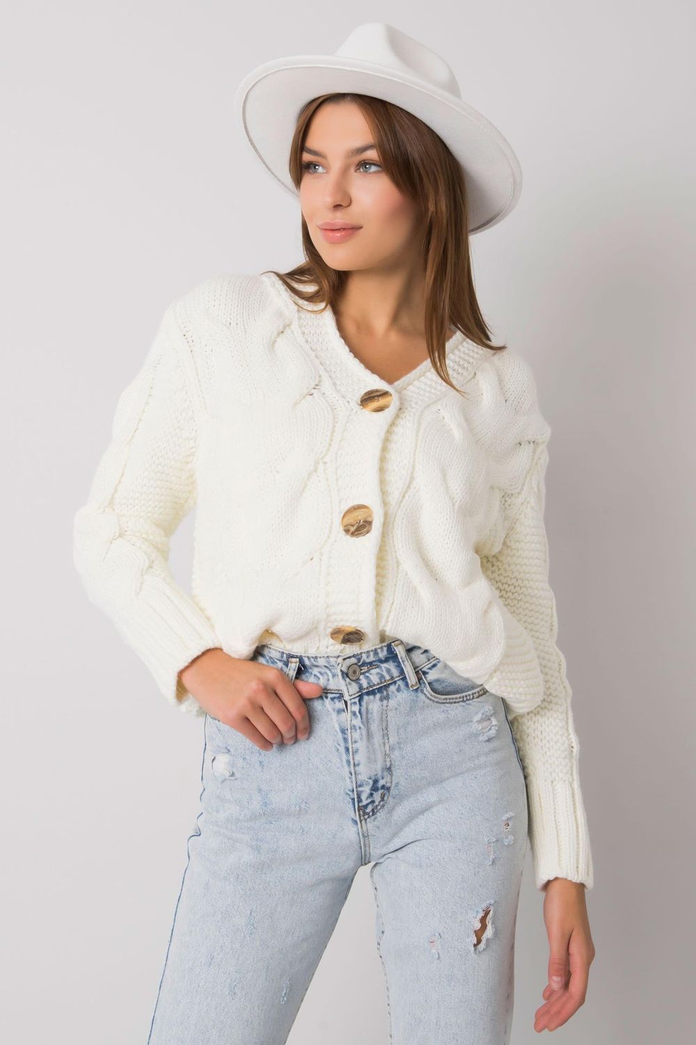 Wool cardigan