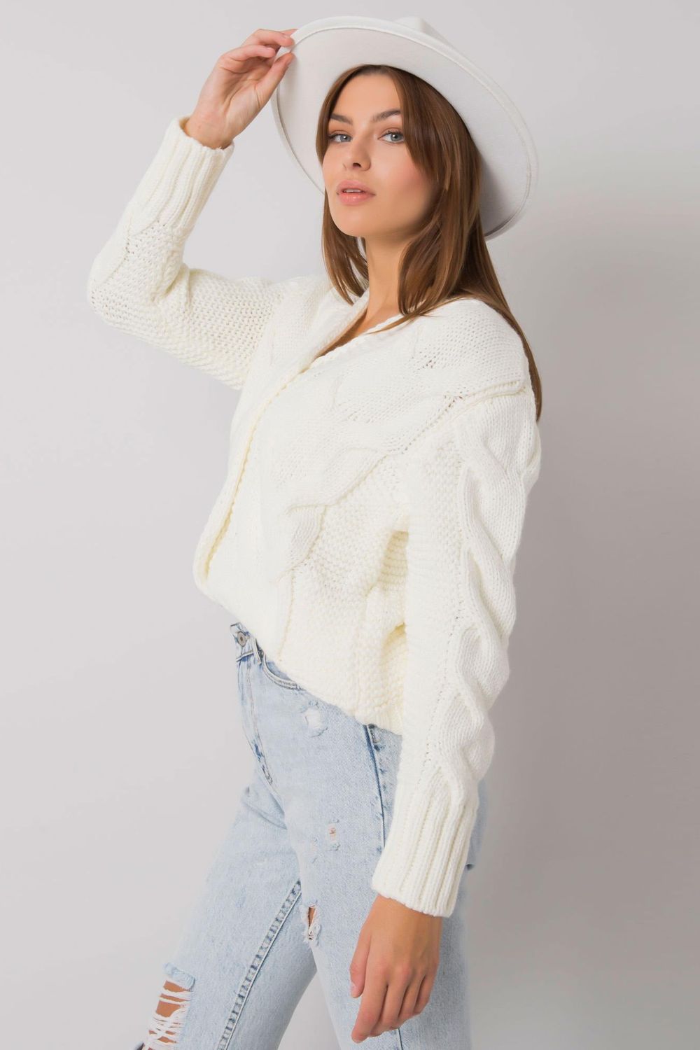 Wool cardigan