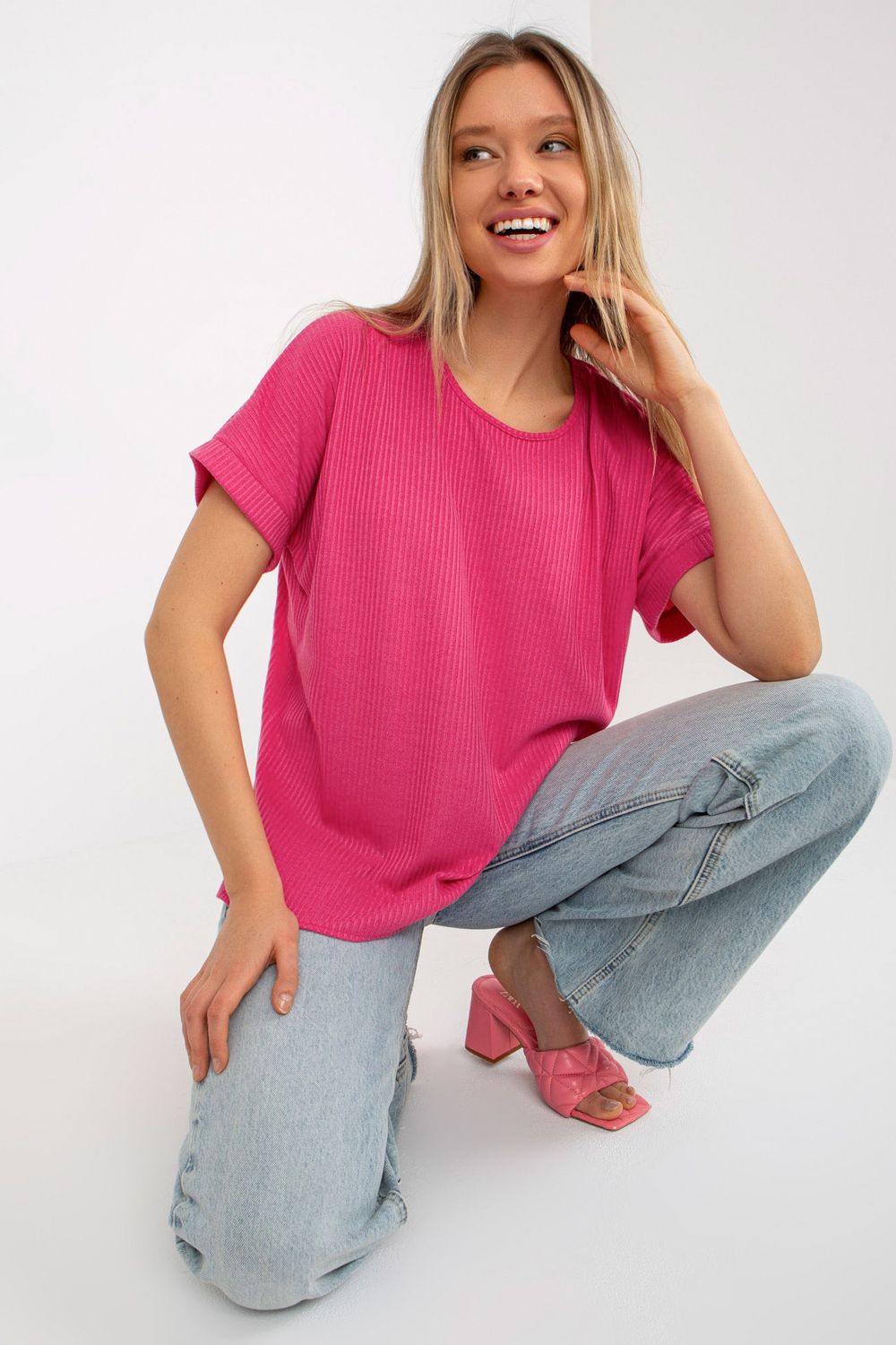 Ribbed blouse