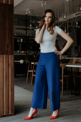 Wide-leg trousers