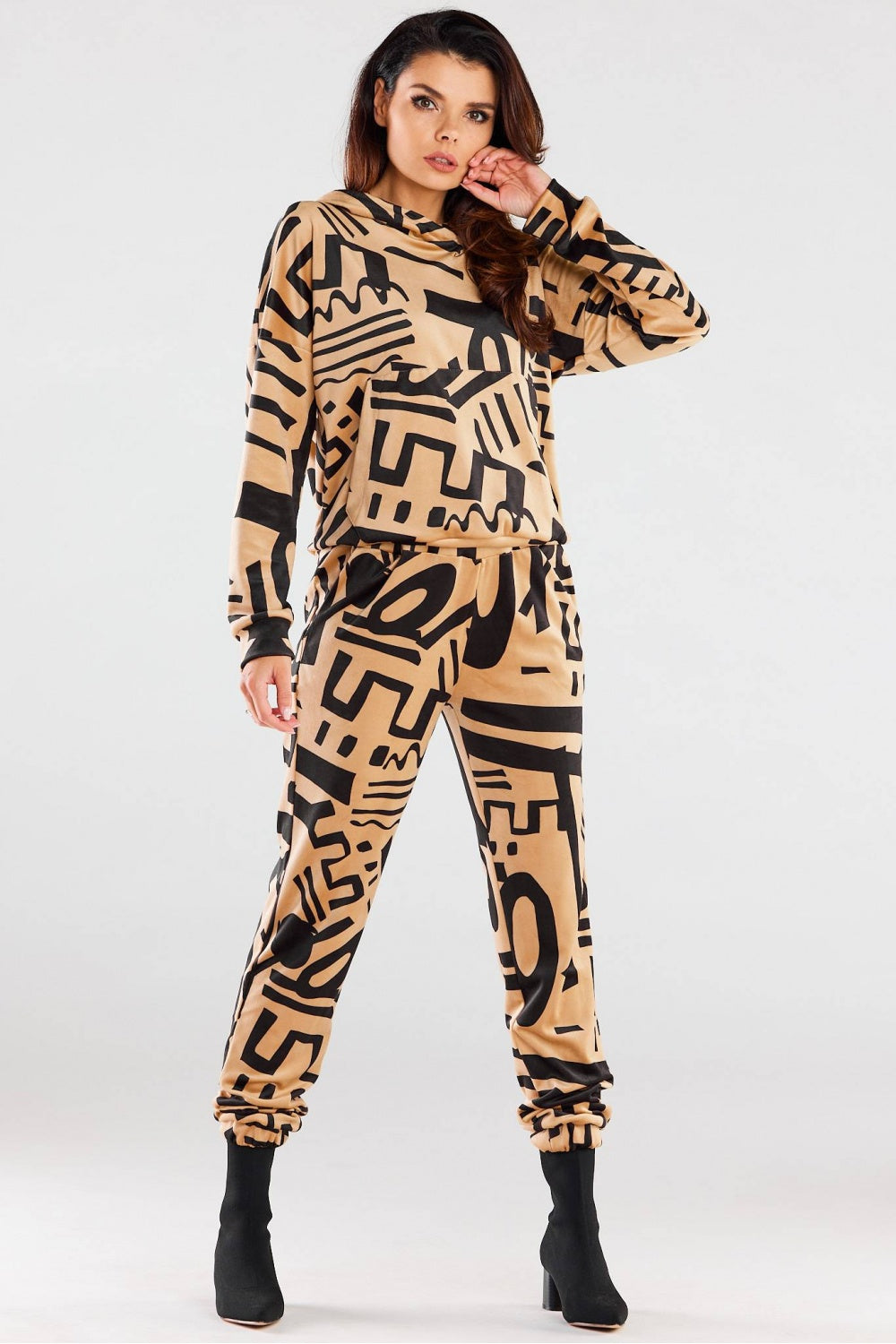 Velour trousers